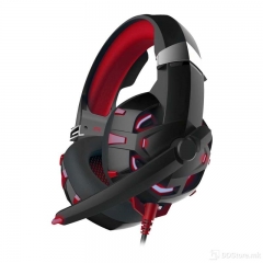 Геймърски слушалки Varr Gaming с микрофон, червени 5055