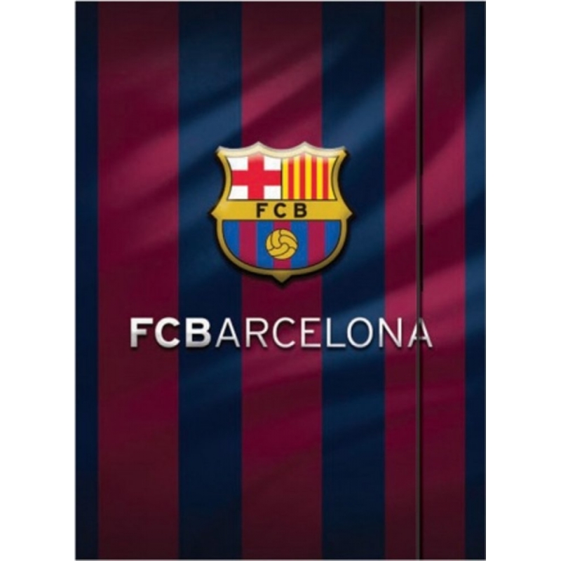 Папка с ластик FC Barcelona | Папки | АРХИВИРАНЕ И СЪХРАНЕНИЕ