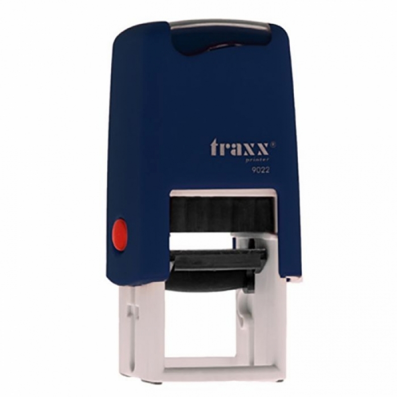 Печат автоматичен Traxx Q22 22/22mm син 9022 | Печати и тампони | АКСЕСОАРИ ЗА БЮРО