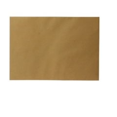 Плик за писма , B4, 250 x 353 mm, хартиен, със самозалепваща лента, кафяв, 50 броя