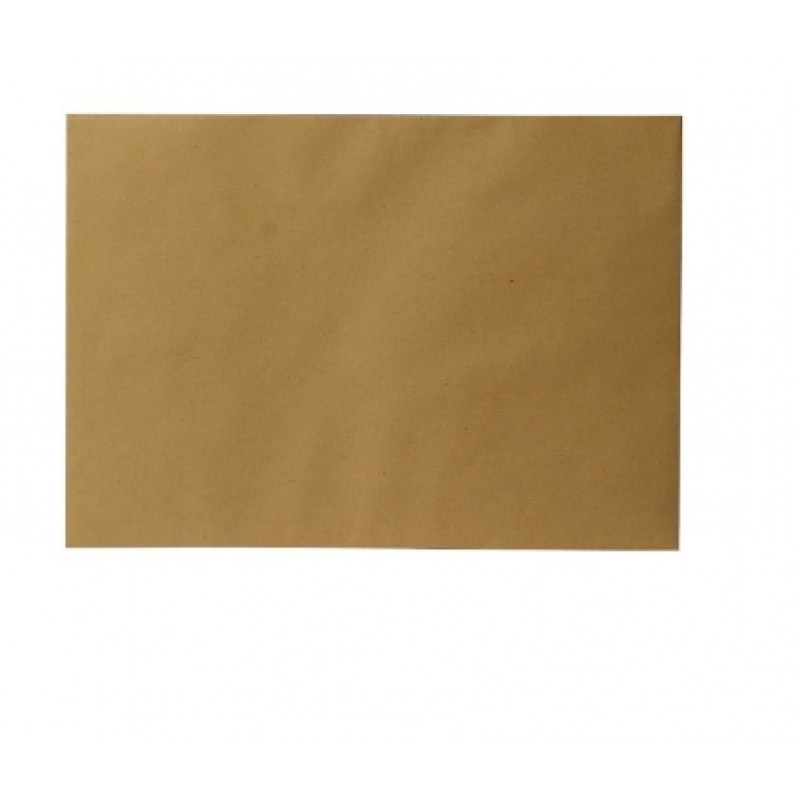 Плик за писма , B4, 250 x 353 mm, хартиен, със самозалепваща лента, кафяв, 50 броя | Пликове | ХАРТИЯ