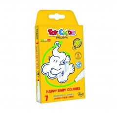 Флумастери за най-малките деца Happy Baby Color Jumbo 1+ Toy Color