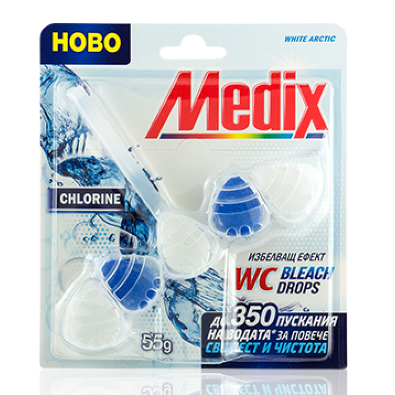 Ароматизатор за тоалетна Medix WC Fresh Drops, свежест, 55 g | Почистващи препарати | ПОЧИСТВАНЕ И ПОДДРЪЖКА