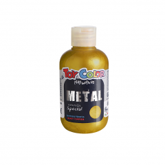 Металическа темперна боя Toy Color 250ml злато