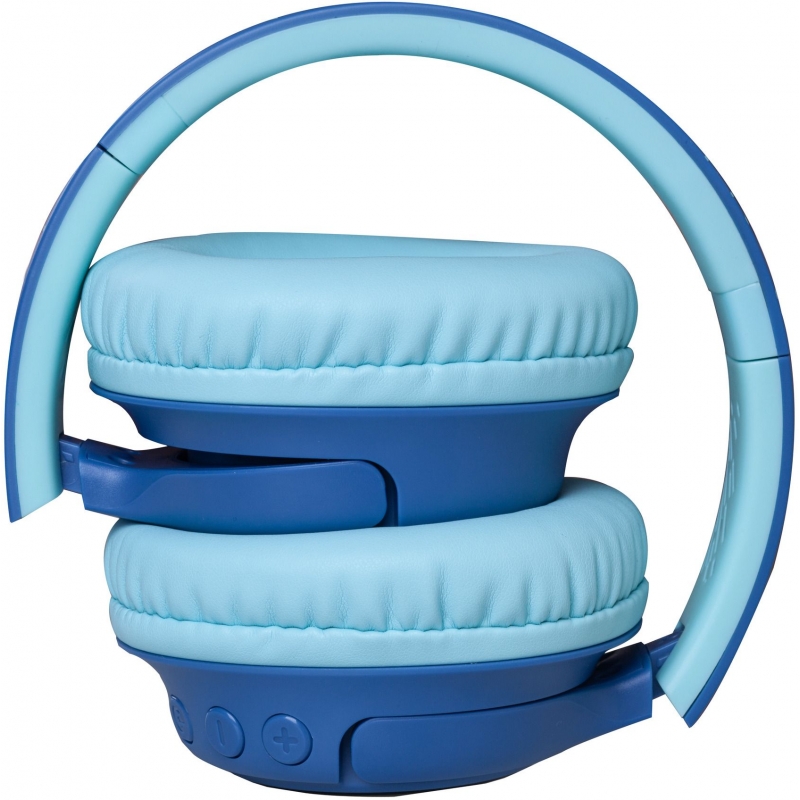 Слушалки за деца PowerLocus Bobo Kids Blue/Black