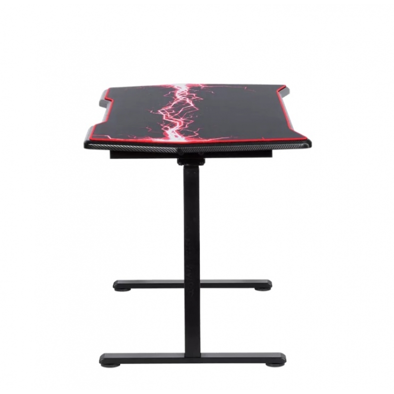 Ергономично геймърско бюро Carmen CR-116 G - черно - червено | Бюра за офис | ОФИС ОБЗАВЕЖДАНЕ