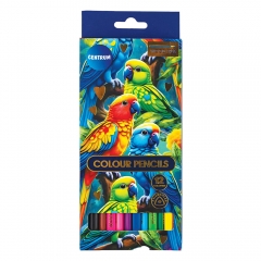 Цветни моливи Centrum Parrot 12 цвята дълги 89152