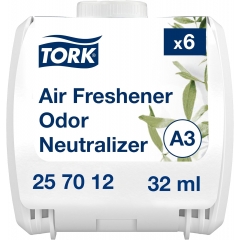 Пълнител, освежителен неутрализиращ миризмата, Tork, 257012, кашон 6 оп.