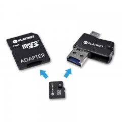 Карта памет Platinet 4в1 Micro SDHC 32 GB