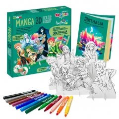 Пъзел манга  3D Toy Color - 4015