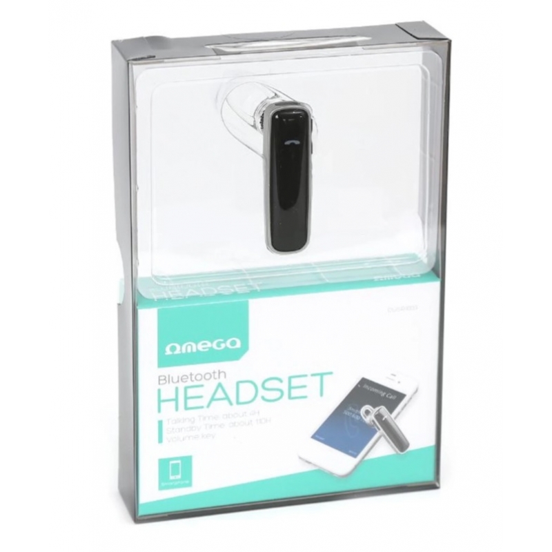 Bluetooth слушалка Omega R400, черна 42013 | Офис техника и консумативи | ТЕХНИКА