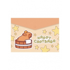 Папка с копче Capybara във формат А5, 74210