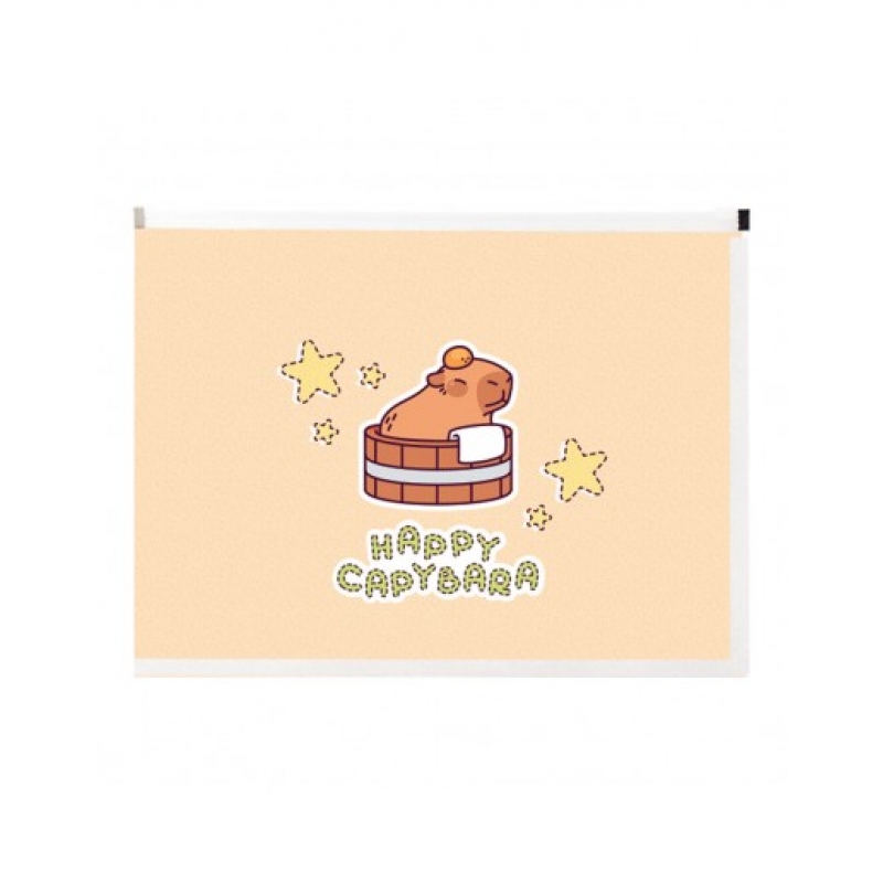 Папка, Capybara с цип и дъно 30мм, А4, 74212 | Папки | АРХИВИРАНЕ И СЪХРАНЕНИЕ