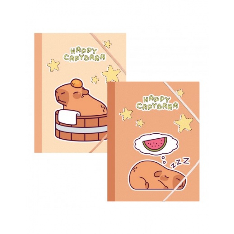 Папка, Capybara с ластик, А4, 74213 | Папки | АРХИВИРАНЕ И СЪХРАНЕНИЕ
