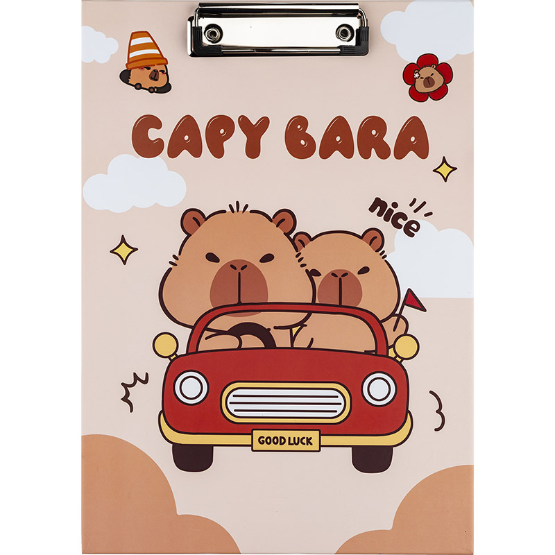 Клипборд Capybara в A4 формат 81254 | Клипбордове | АРХИВИРАНЕ И СЪХРАНЕНИЕ