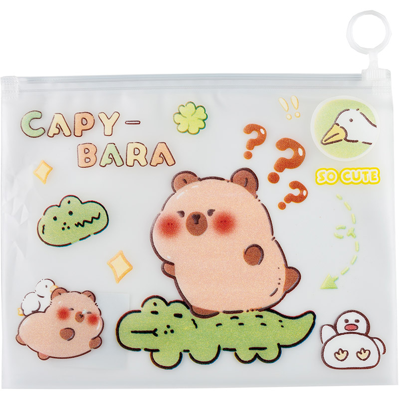Папка Centrum, Capybara с цип А5, 81265 | Папки | АРХИВИРАНЕ И СЪХРАНЕНИЕ