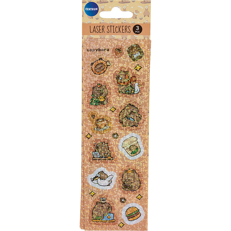 Стикери за декорация Centrum, Capybara, 81271 | Раници и несесери | ПРОДУКТИ ЗА УЧЕНИКА