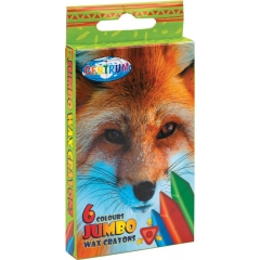 Пастели восъчни 6 цвята  Jumbo Centrum 87510