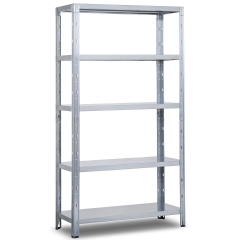 Стелаж метален Crosser с 5 рафта 100/40/188 см, товароносимост 65кг/рафт
