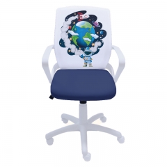 Детски работен стол Fly White Astro Around The Earth