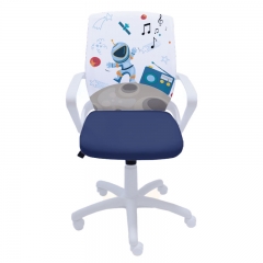 Детски работен стол Fly White Astro