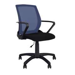 Стол работен Fly Black Colors - синя мрежа