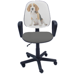 Детски работен стол Antara Dog Color