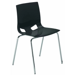 Посетителски стол Fondo 4L - Gloss Anthracite