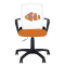 Детски работен  стол Fly Black Clownfish