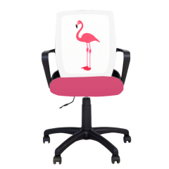 Детски работен стол Fly Black Flamingo