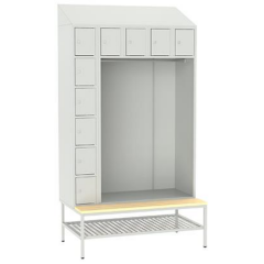 Метален шкаф за съблекалня SZOS 10