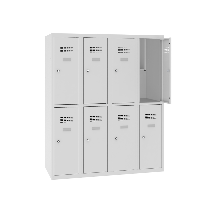 Детски метален шкаф-гардероб MSUS 342 S