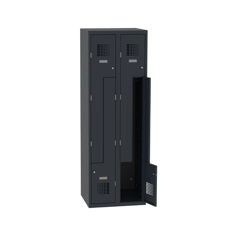 Метален двоен гардероб Sul 32 W
