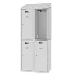 Метален гардероб с вградено захранване MSUS 422 V