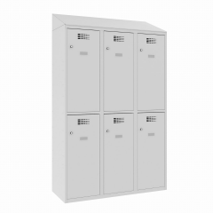 Метален гардероб с вградено захранване MSUS 432 V