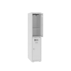 Детски метален гардероб с 2 отделения и с рафт Malow MSus 312 S 300/500/1450 h mm