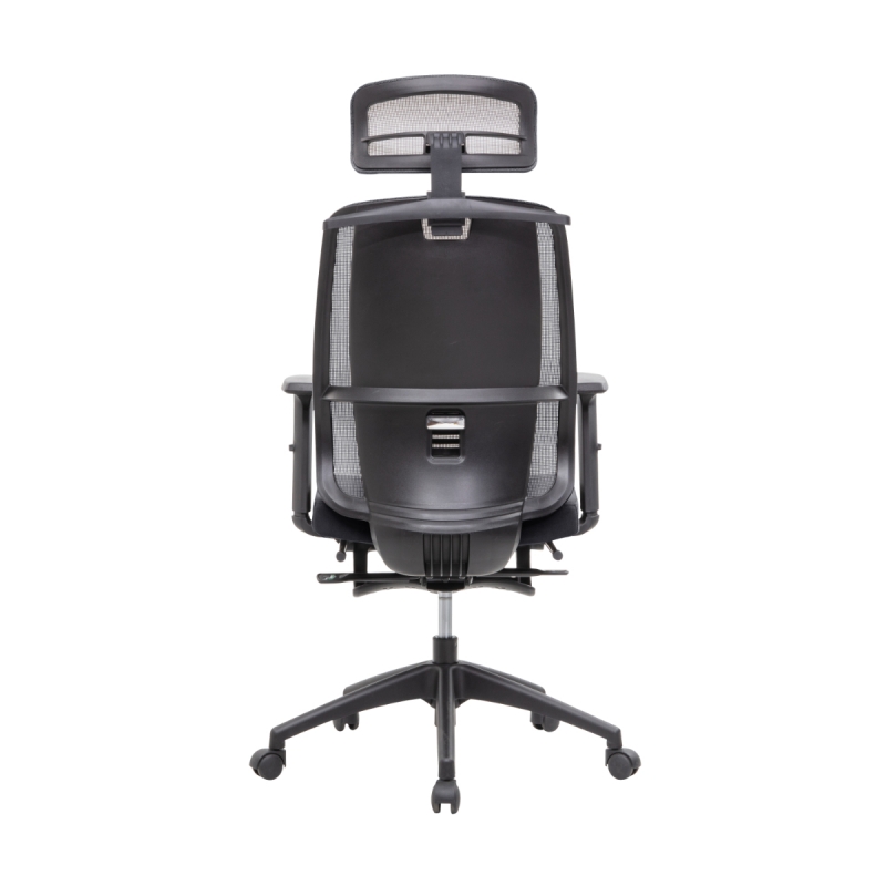 Zeron HR Black Mesh