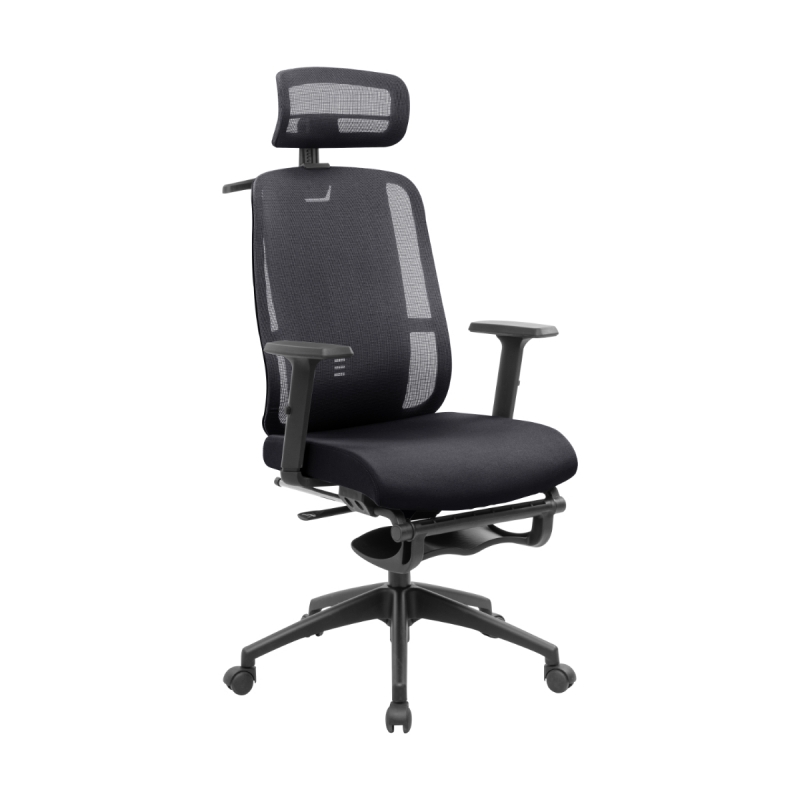 Zeron HR Black Mesh