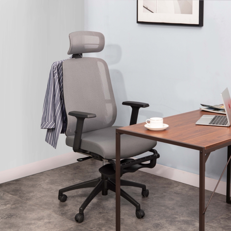 Zeron HR Grey Mesh