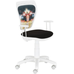 Детски стол Ministyle White - formula 1 white