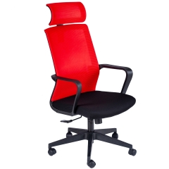 Ергономичен офис стол Toro HB - червен