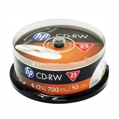 Диск CD-RW HP 12X 700MB шпиндел оп.25