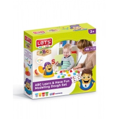 Пластилин ABC Learning, Комплект, 51 елемента Let`s L-9005