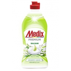 Препарат за миене на съдове Medix Beauty Balsam, момина сълза, 415 ml, зелен