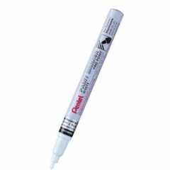 Перманентен маркер Pentel MSP10 2.9мм объл връх, бял