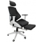 Ергономичен директорски стол RT-2004H Relax LUX черен/бял