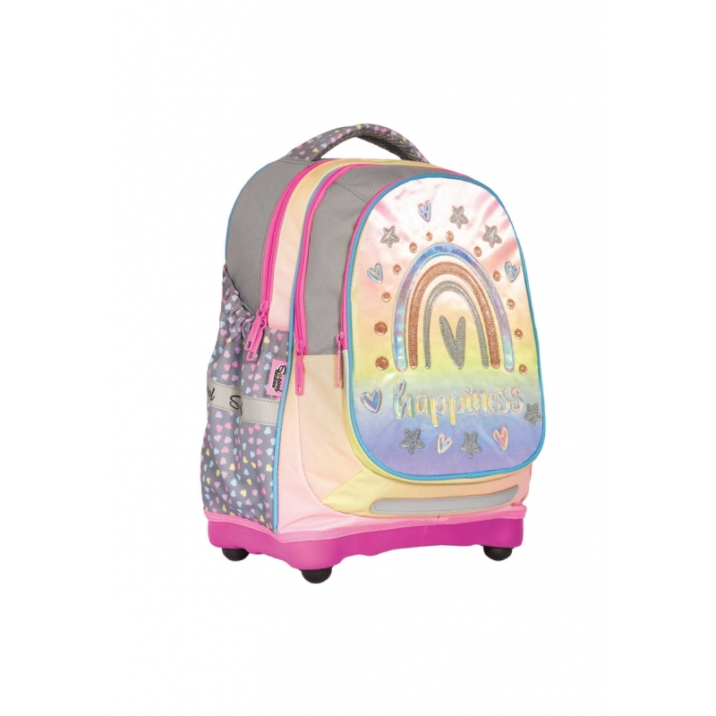 Раница 3D EVA SCOOL® HAPPINESS с LED светлини SC2314 | Раници и несесери | ПРОДУКТИ ЗА УЧЕНИКА
