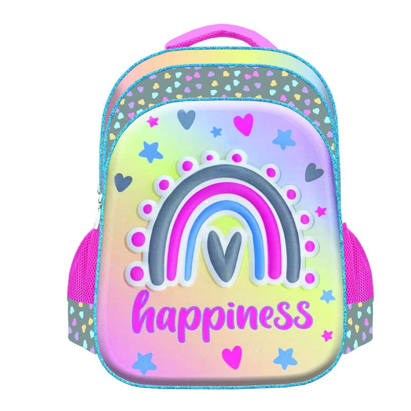 Раница 3D EVA SCOOL® HAPPINESS с LED светлини SC2314 | Раници и несесери | ПРОДУКТИ ЗА УЧЕНИКА