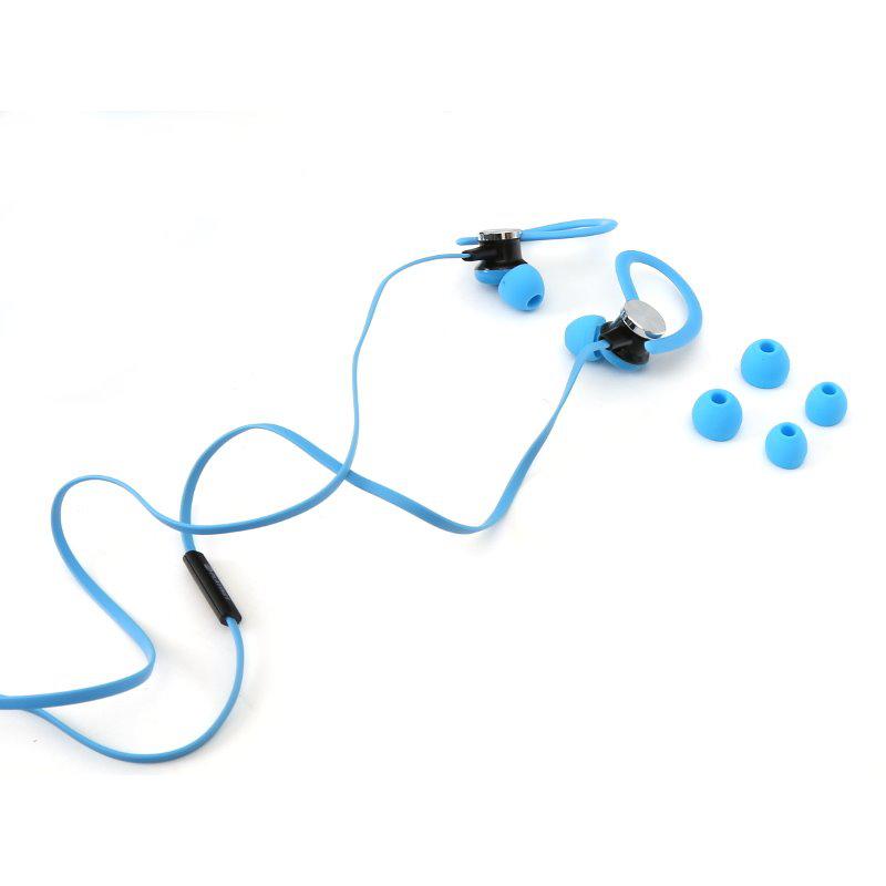 Спортни слушалки Platinet PM1070BL In-Ear Earphones с микрофон + лента за ръка за смартфон - сини | Слушалки и микрофони | Компютърни аксесоари