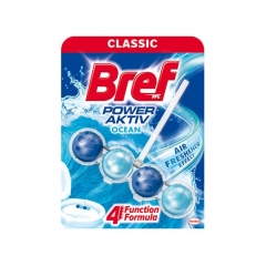 Ароматизатор за тоалетна Bref Power Aktiv, океан, 50 g